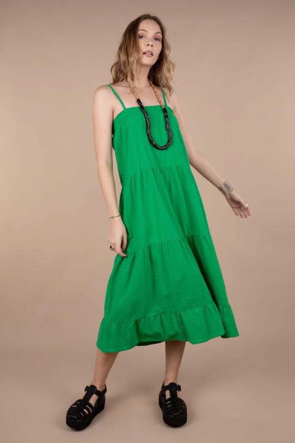 EMERALD DRESS GREEN