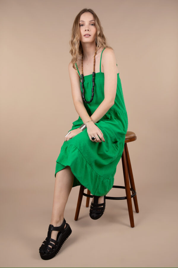 EMERALD DRESS GREEN